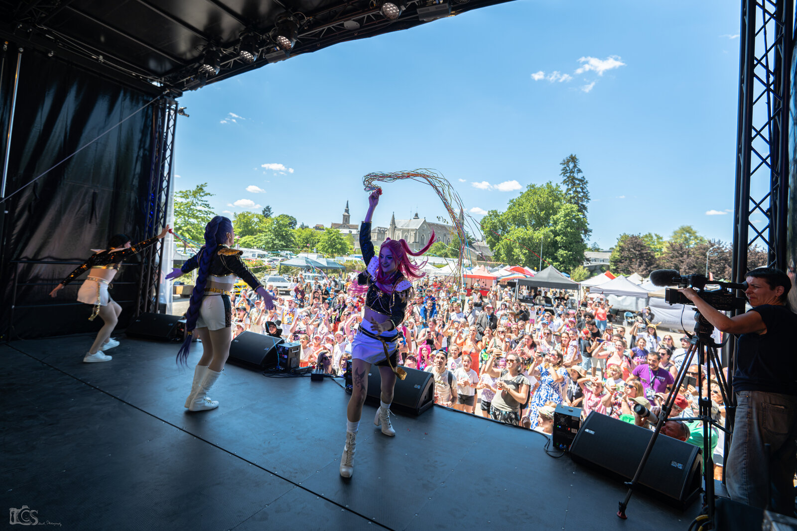 Le festival, vu de la scène